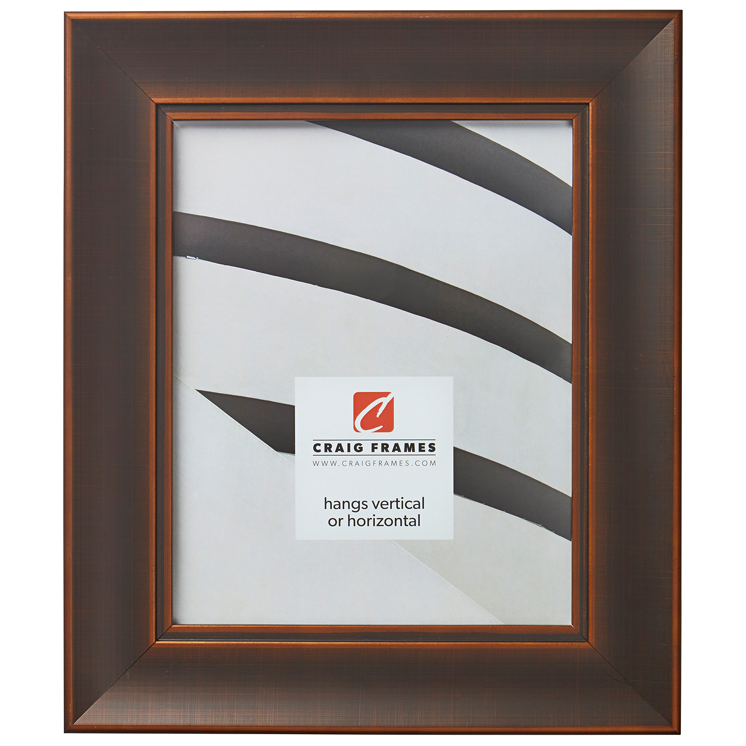 Craig Frames Metropolis 22x28 Inch Antique Bronze Picture Frame for Wall Art