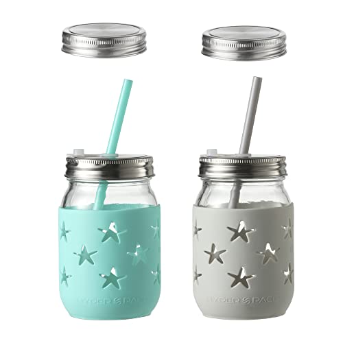 Turquoise & Gray Star