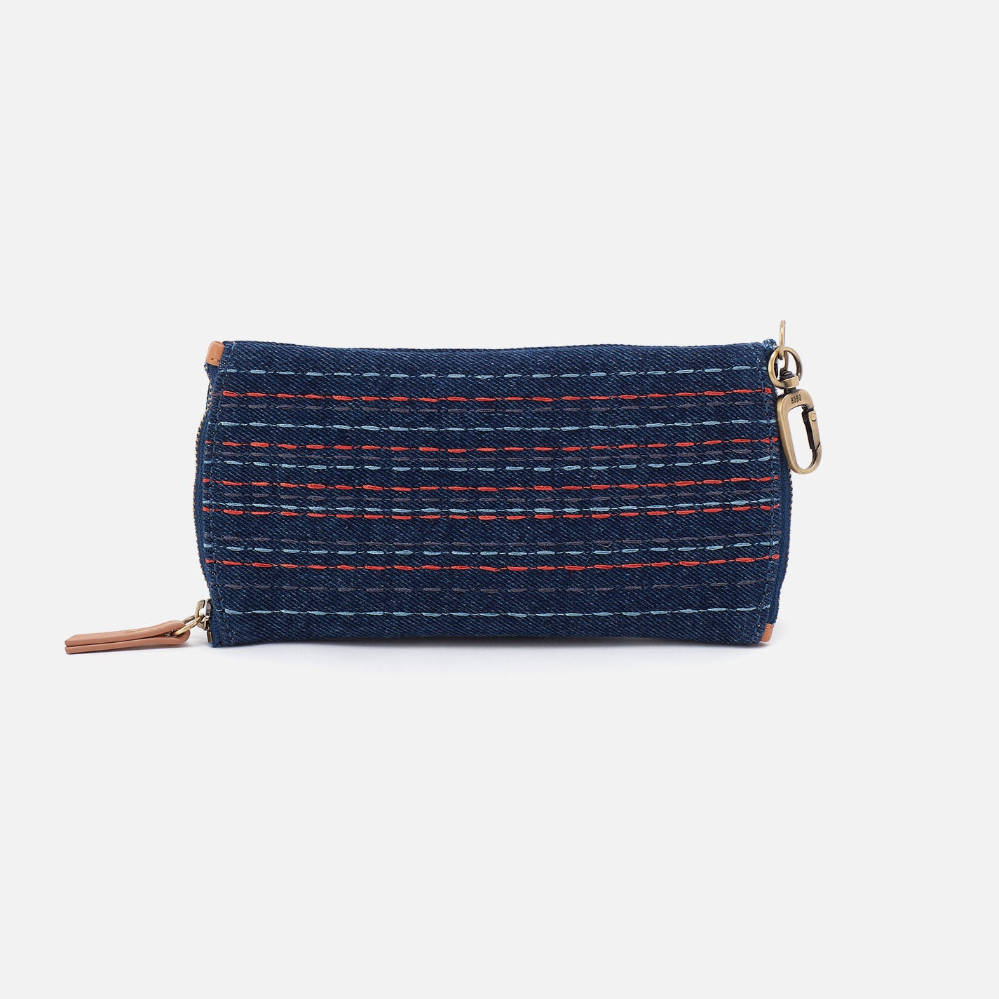 Premium Denim Double Eyeglass Case - Dark Denim Fabric Eyewear Holder for Sunglasses & Reading Glasses | Perfect for Travel, Work & Daily Use