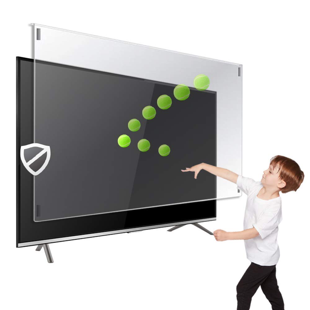 23-24 Inch TV Screen Protector for LCD LED Plasma TVs - Anti-Glare, Anti-Scratch, Shatterproof Protection for Home & Office Use