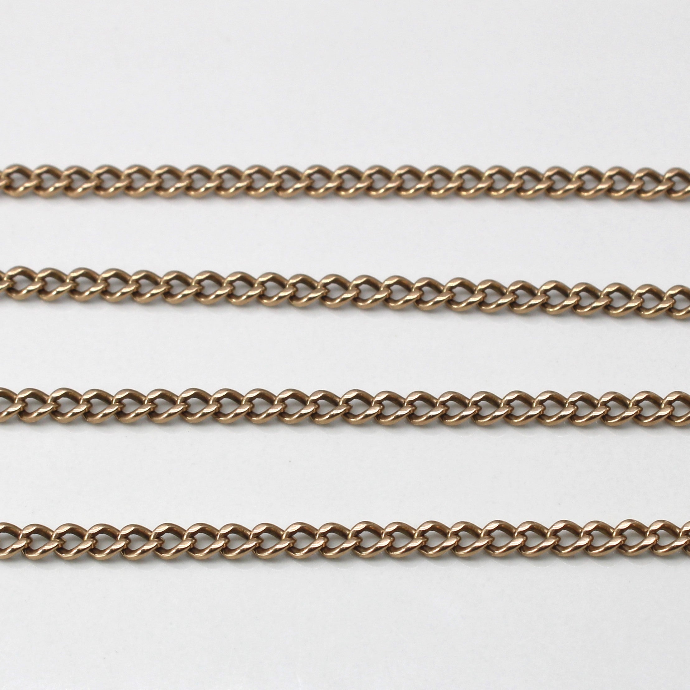 10K Yellow Gold Cable Link Chain Necklace for Women - 30 Inch Solid Gold Rope Chain - Perfect for Layering, Gifts & Everyday Wear