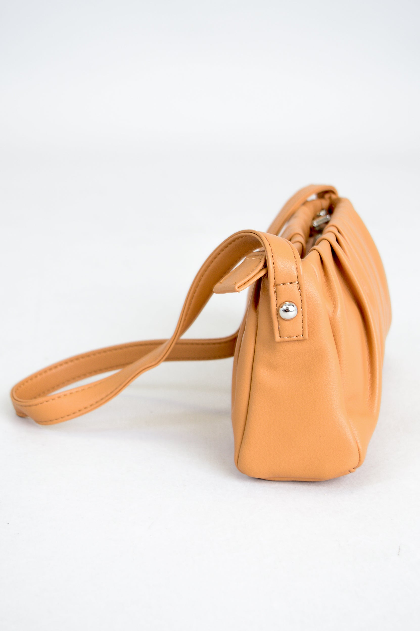 Premium Janette Leather Handbag in Tan - Stylish & Durable Women's Crossbody Bag for Work, Travel & Everyday Use