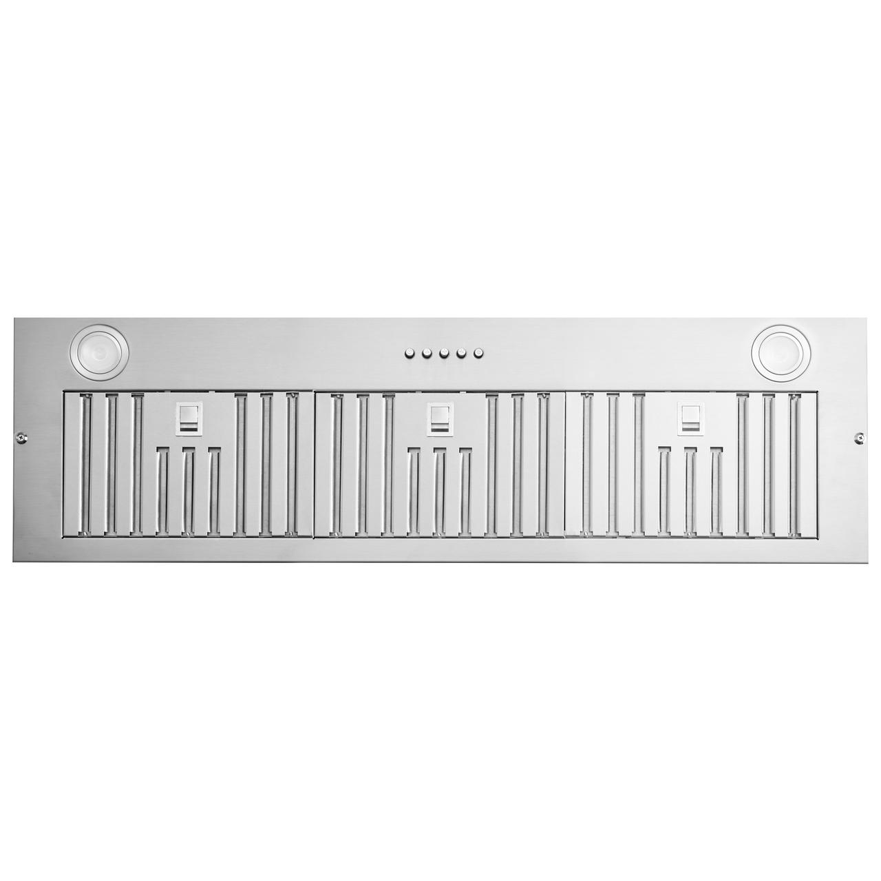 AVIVA 36-Inch Montana Series Built-In Range Hood Insert AVM 368PS2 - Powerful Kitchen Ventilation for Smoke & Odor Removal - Perfect for Modern Home Cooking, Grilling, and Entertaining