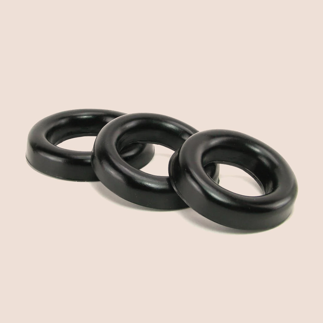 COLT 3 Ring Set - Extra Stretchy Comfort Fit Wedding Bands for Men & Women | Perfect for Gym, Running, Swimming & Everyday Wear