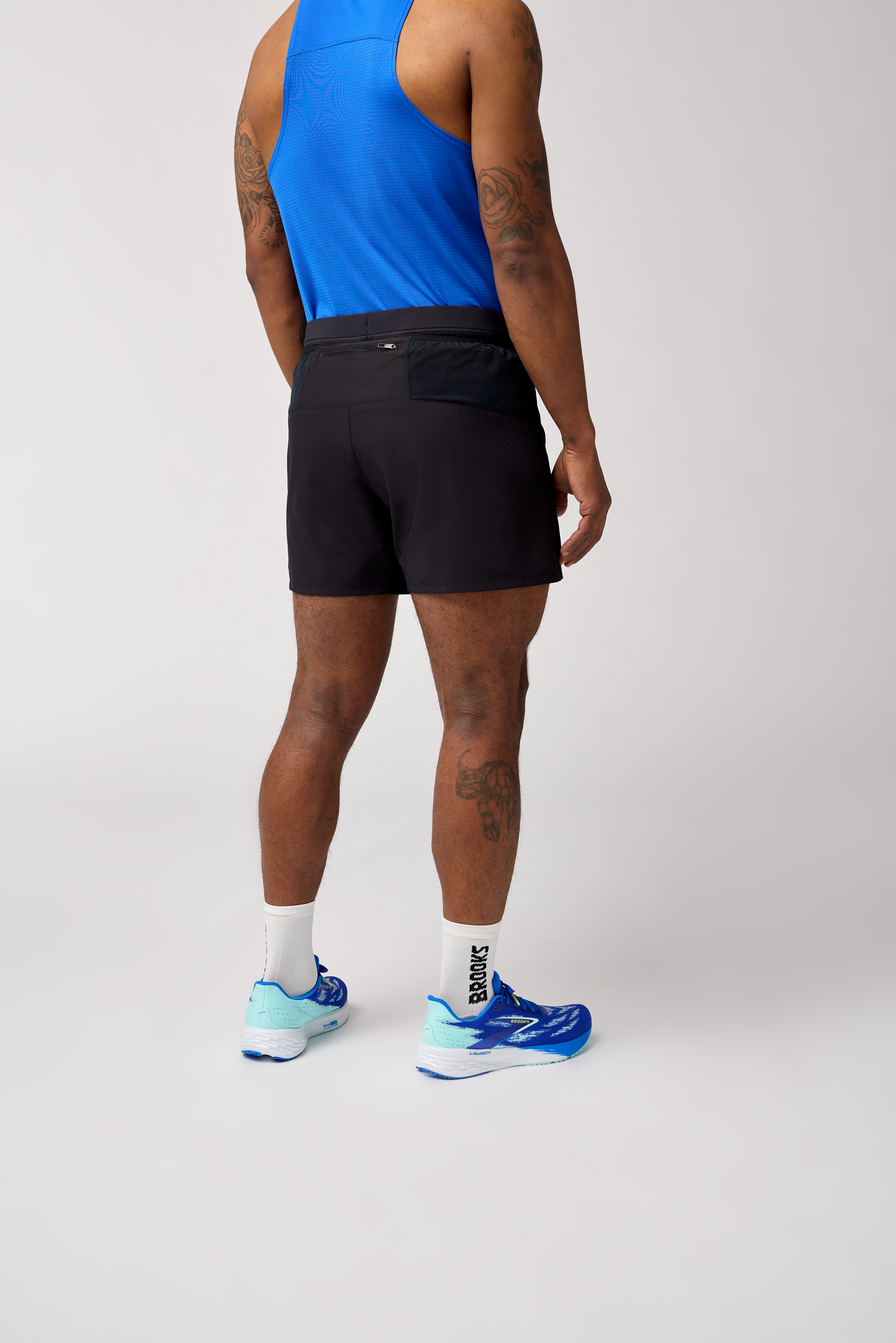 Men's Journey 5 Shorts - Black Athletic Running Shorts for Men | Comfortable Gym Workout Shorts with Pockets | Perfect for Jogging, Training & Casual Wear