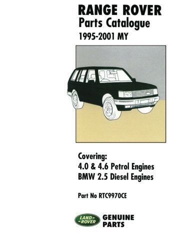 Original Range Rover Parts Catalog 1995-2001 Model Years - Genuine OEM Replacement Guide by Brooklands Books | Perfect for DIY Repairs & Restoration Projects