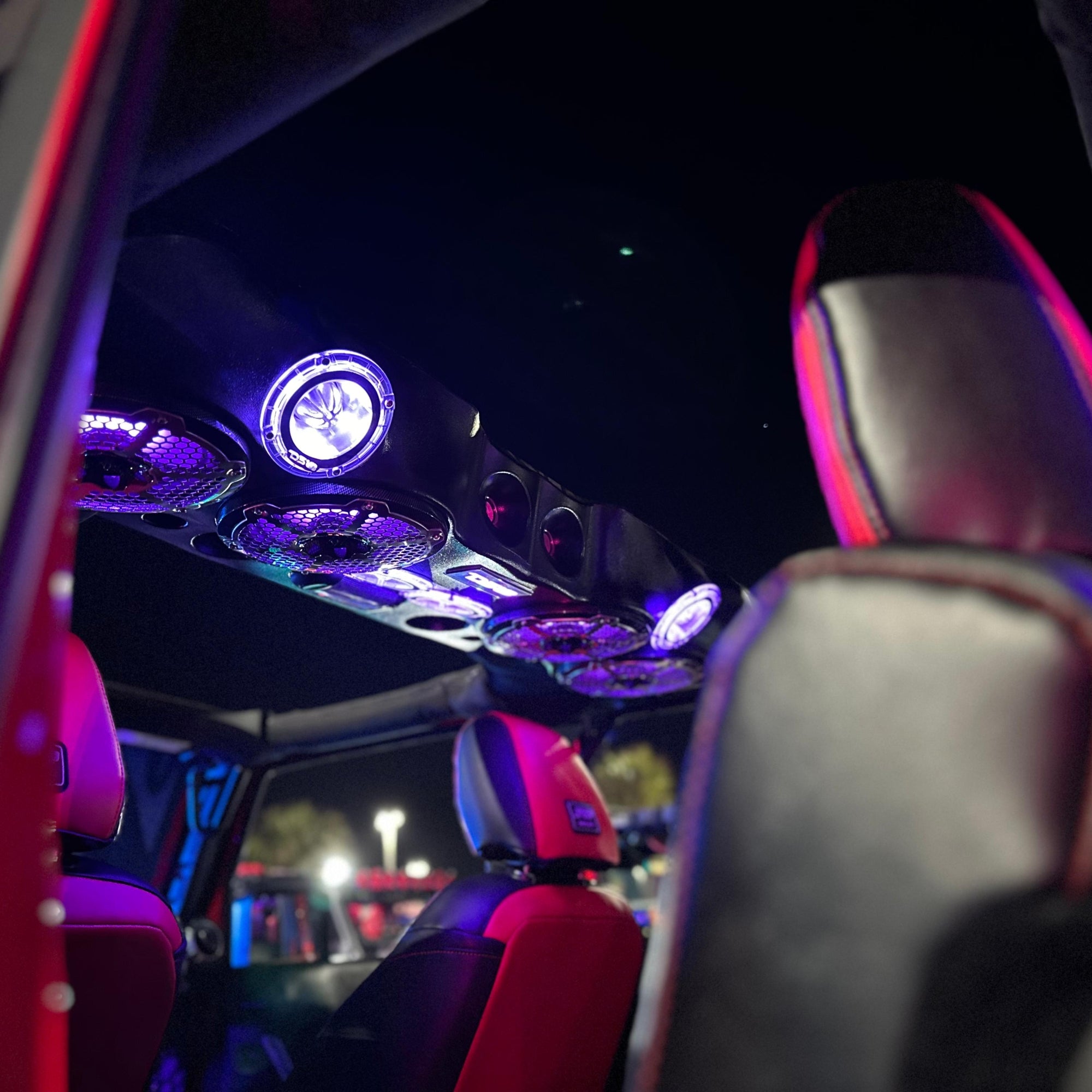 Premium Overhead Soundbar System for 2007-2018 Jeep Wrangler JK & JKU Models - Perfect for Off-Road Adventures & Road Trips