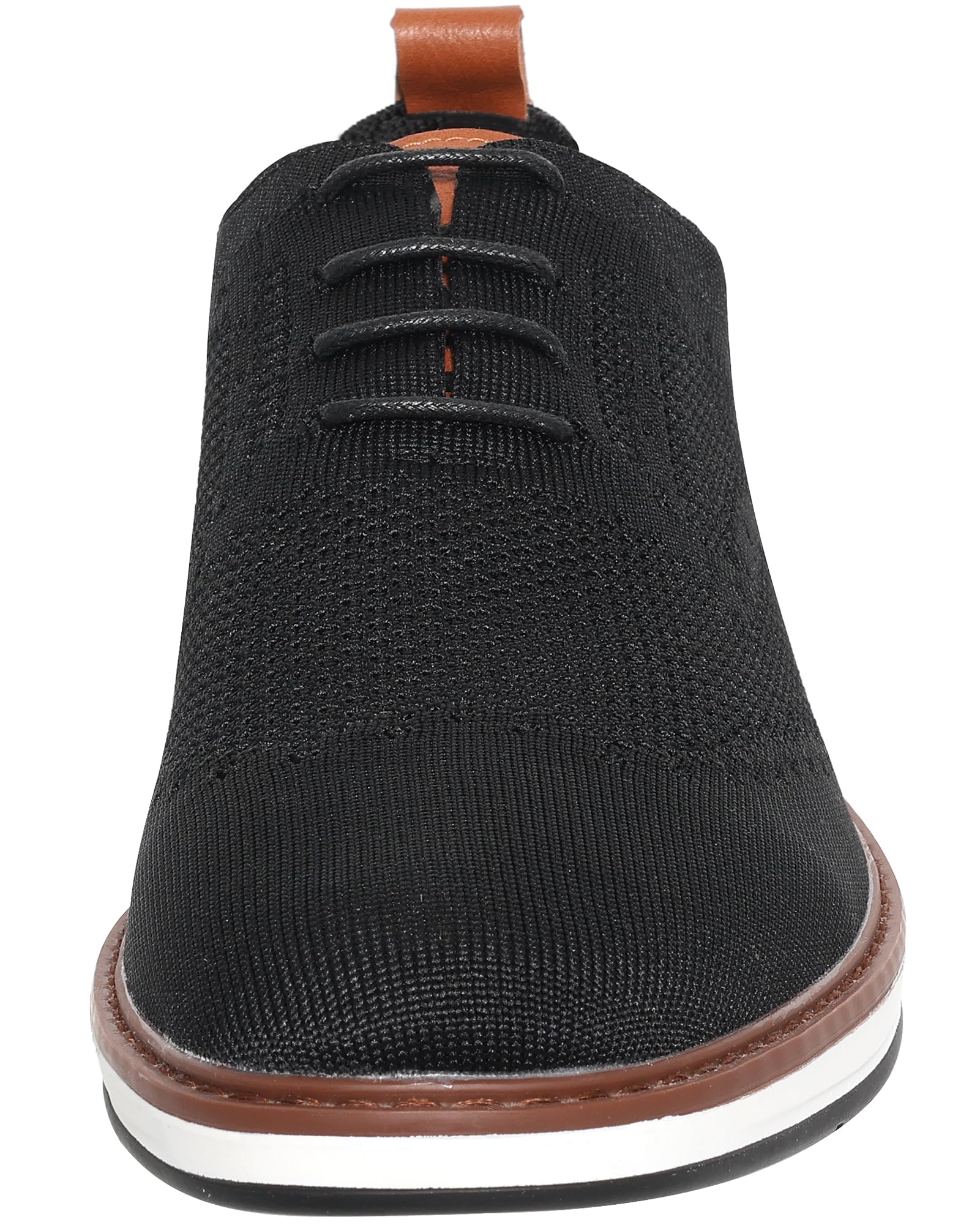 **Men's Casual Oxford Dress Shoes - Lightweight Breathable Knit Business Work & Walking Shoes - Stylish Sneakers for Office, Commuting & Daily Wear**