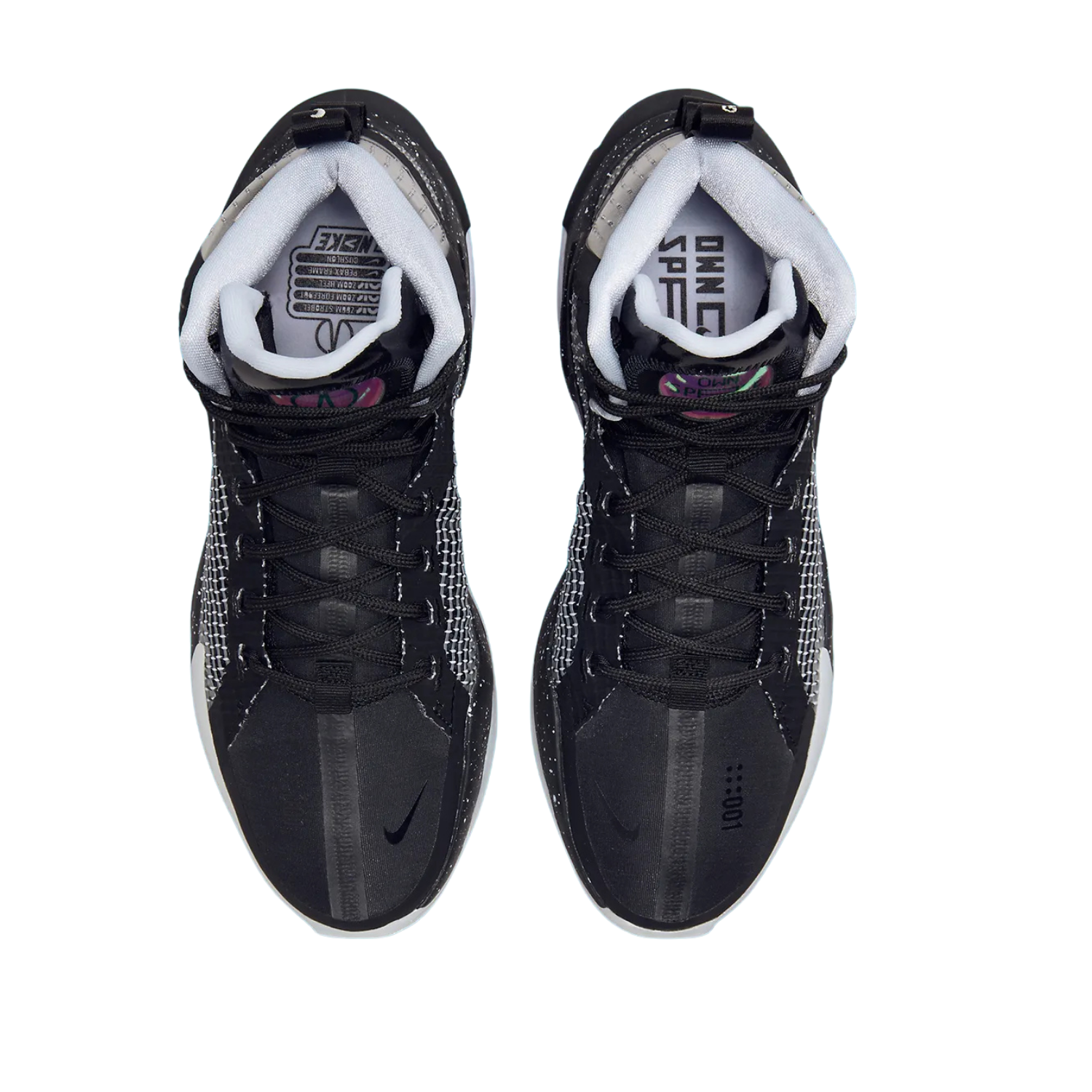 Nike Air Zoom GT Jump Basketball Shoes - Own Space Black Grey - High-Performance Cushioning for Indoor & Outdoor Courts