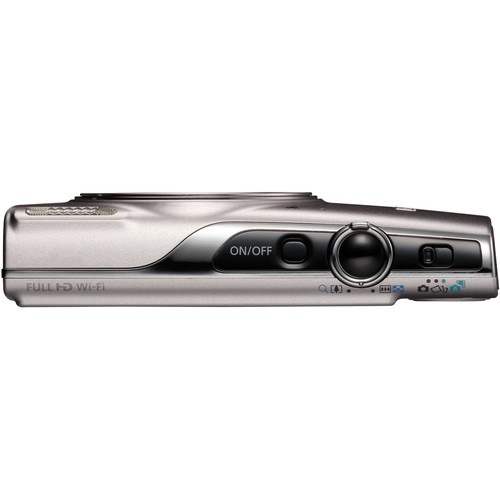 Canon PowerShot ELPH 360 HS Digital Camera - 12.1MP, 12x Optical Zoom, 1080p HD Video, WiFi & NFC, Silver - Perfect for Travel, Vlogging & Everyday Photography