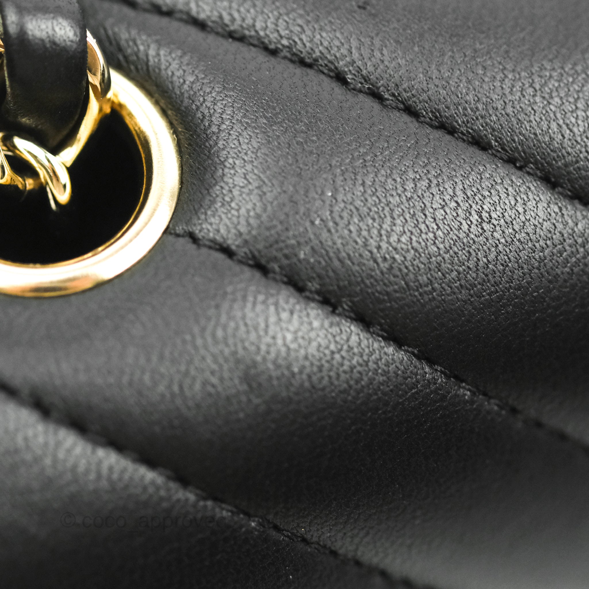 Chanel Chevron Mini Rectangular Flap Bag in Black Lambskin Leather with Gold Hardware - Perfect for Evening Events & Luxury Fashion Accessories