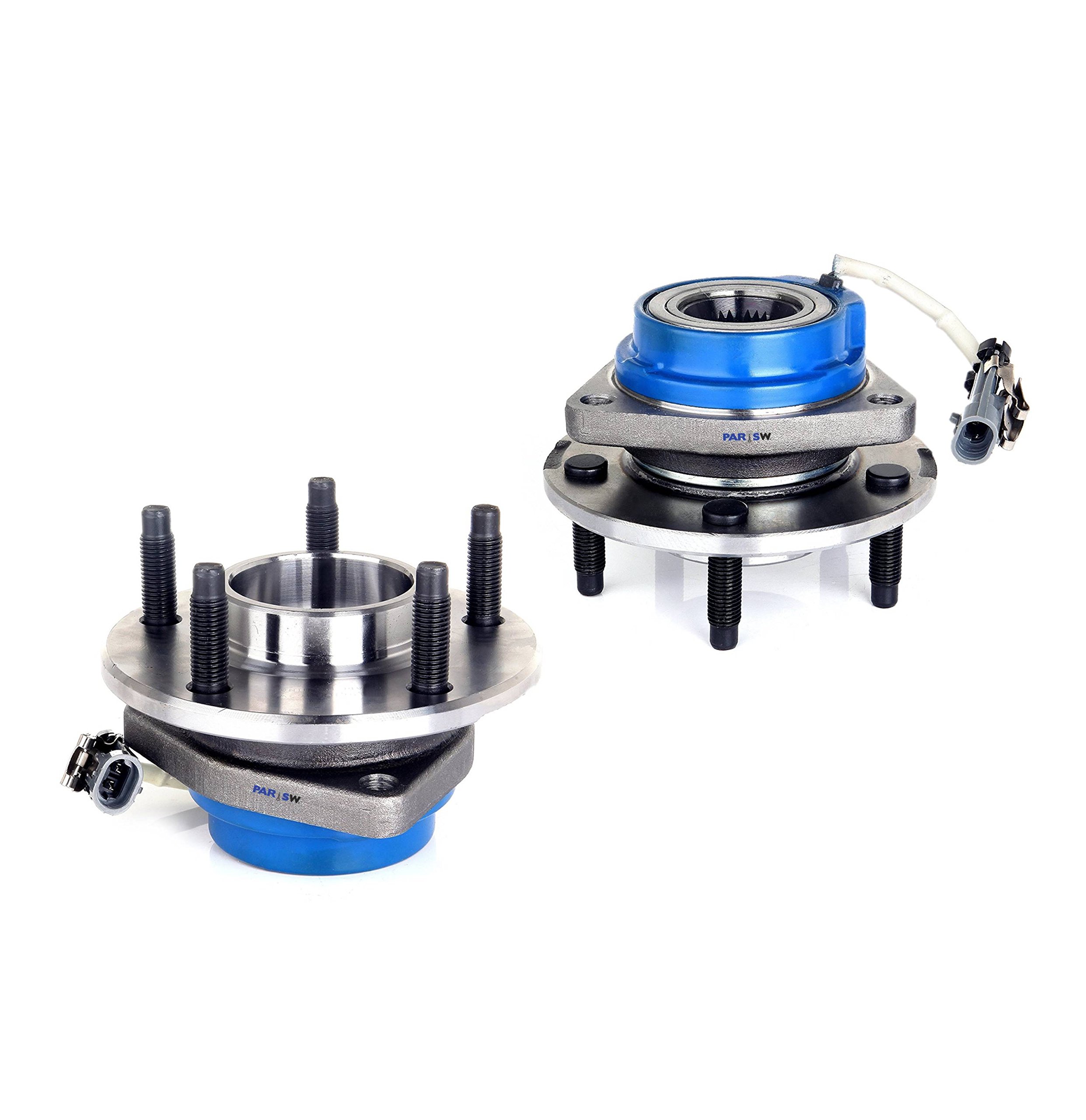 2-Piece Suspension Kit - Wheel Bearing and Hub Assembly for 5-Lug Wheel Models | Auto Parts Warehouse | Perfect for Truck & SUV Maintenance & Repair