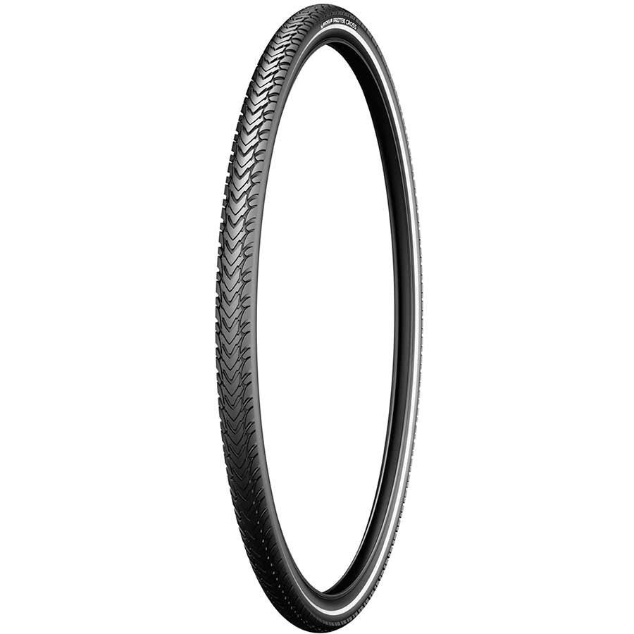 Michelin Protek Cross Max Wire Clincher 22TPI Black Bicycle Tire - Durable All-Terrain Bike Tire for Mountain, Road & Commuting