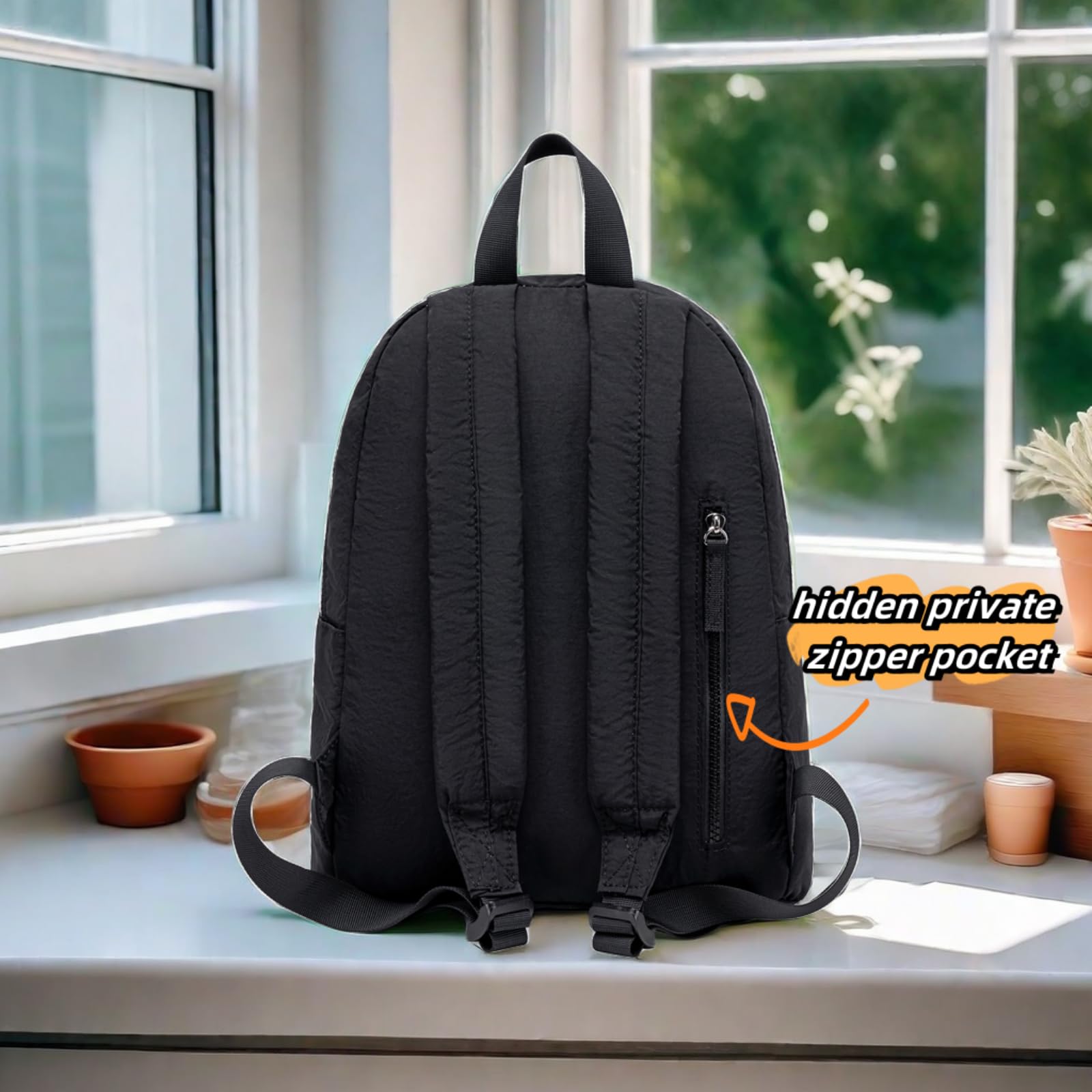Mini Backpack for Women & Girls - Lightweight Cute Small Backpack Purse, Fashionable Bookbag Daypack for Travel, Shopping, Theme Park & School Use