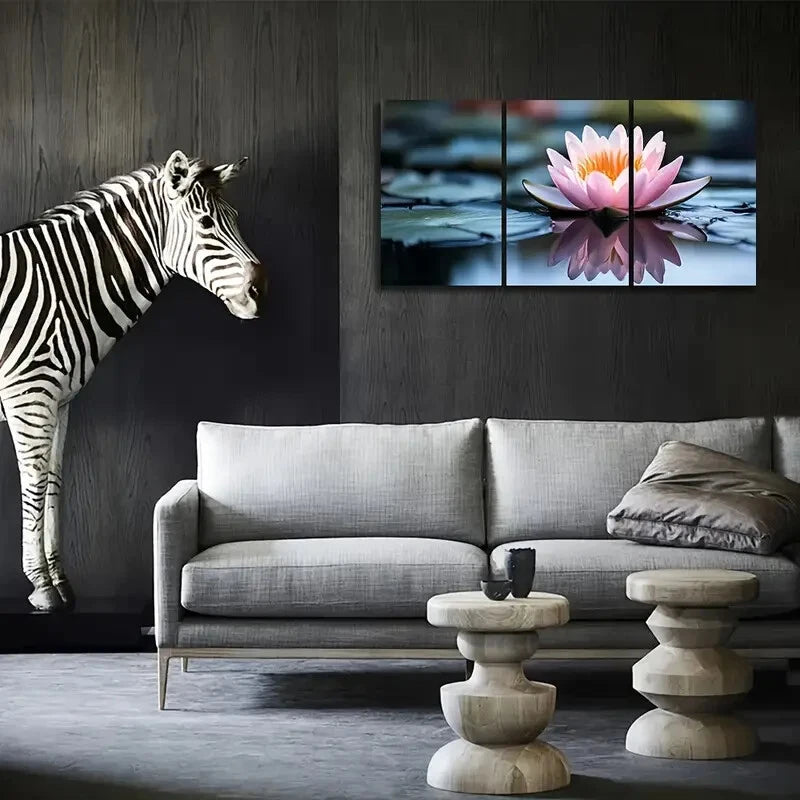 3-Piece Nature's Beauty Wall Art Set - Framed Canvas Prints 40x60cm (16x24in) - High Quality Australian Made Landscape Paintings for Living Room, Bedroom & Office Decor - Ready to Hang Home Wall Decor