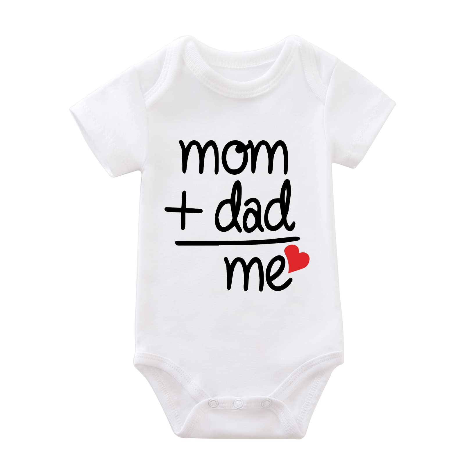 Funny Baby Bodysuits 3-Pack - Unisex Newborn Onesie Romper for Boys & Girls 0-24 Months | Cute Family Slogan Outfits for Playdates, Photo Shoots & Everyday Wear