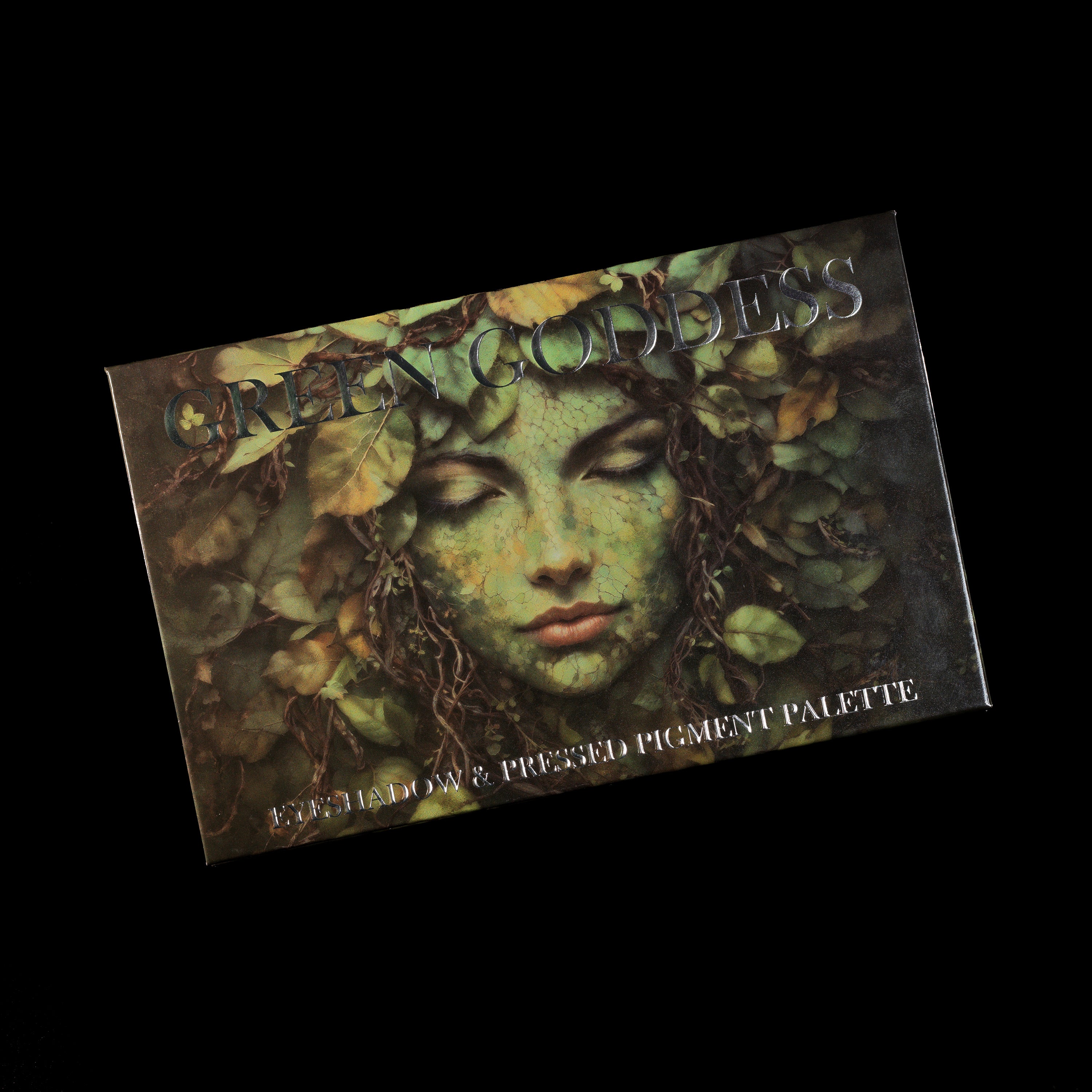 Green Goddess Eyeshadow Palette - Vegan, Cruelty-Free Makeup Palette with 12 Highly Pigmented Shades for Day & Night Looks | Perfect for Parties, Weddings & Everyday Glam
