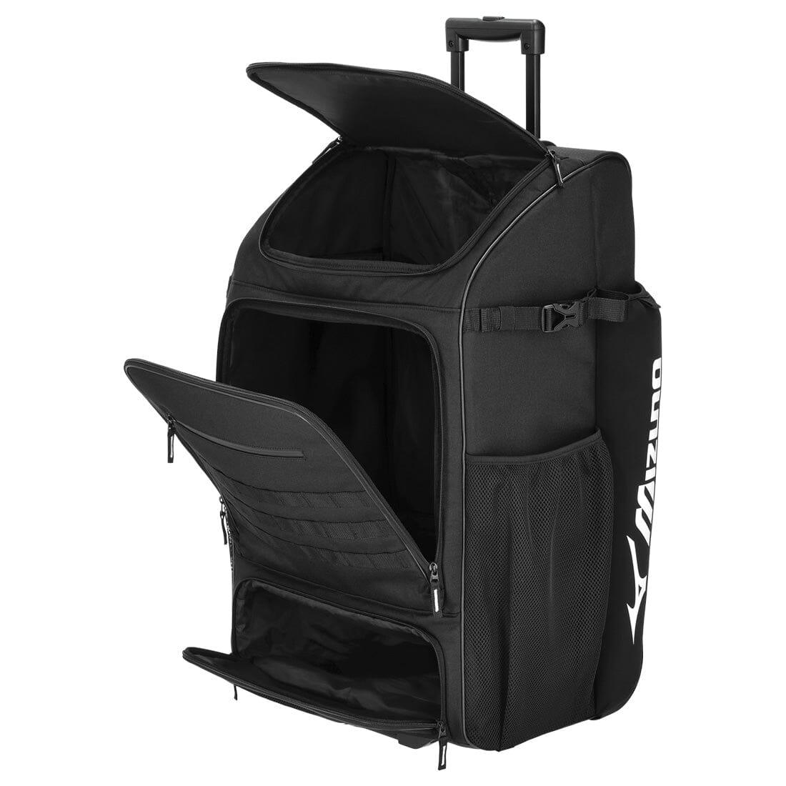 Mizuno Samurai Wheeled Catcher's Baseball Batpack Bag - Perfect for Travel, Practice & Games - Durable Gear for Baseball Players & Coaches