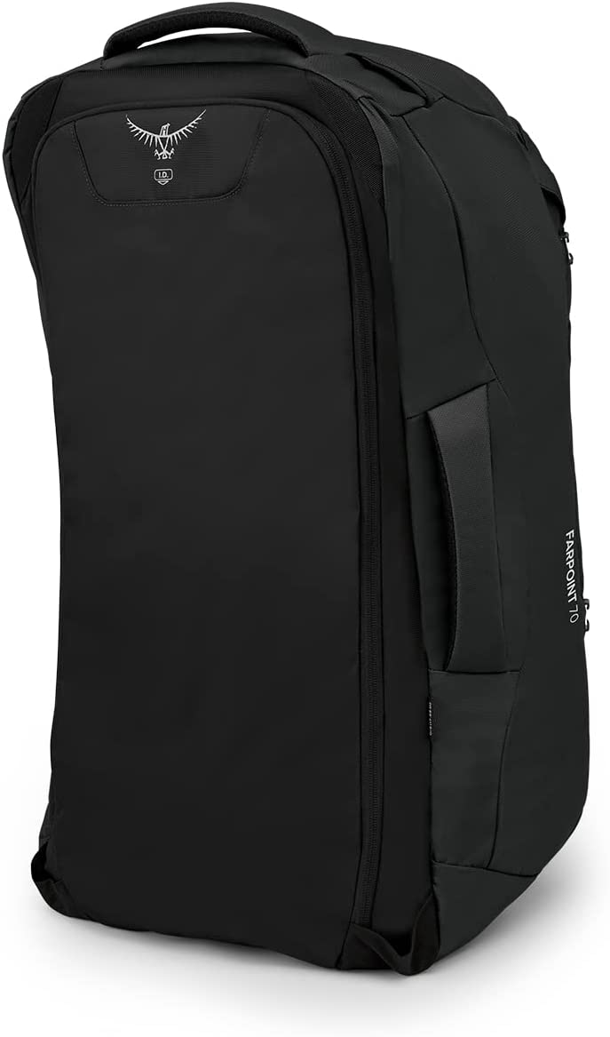 Osprey Farpoint 70L Travel Backpack - Lightweight Hiking Backpack for Men & Women - Perfect for Camping, Backpacking & International Travel