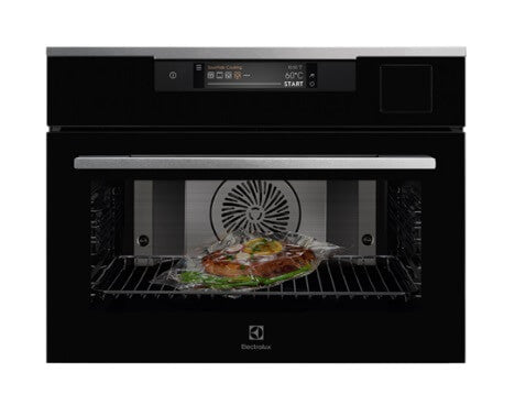 Electrolux KVAAS21WX 45cm Built-in Steam Oven - UltimateTaste SteamPro Compact for Baking, Roasting & Healthy Cooking | Perfect for Small Kitchens & Home Chefs