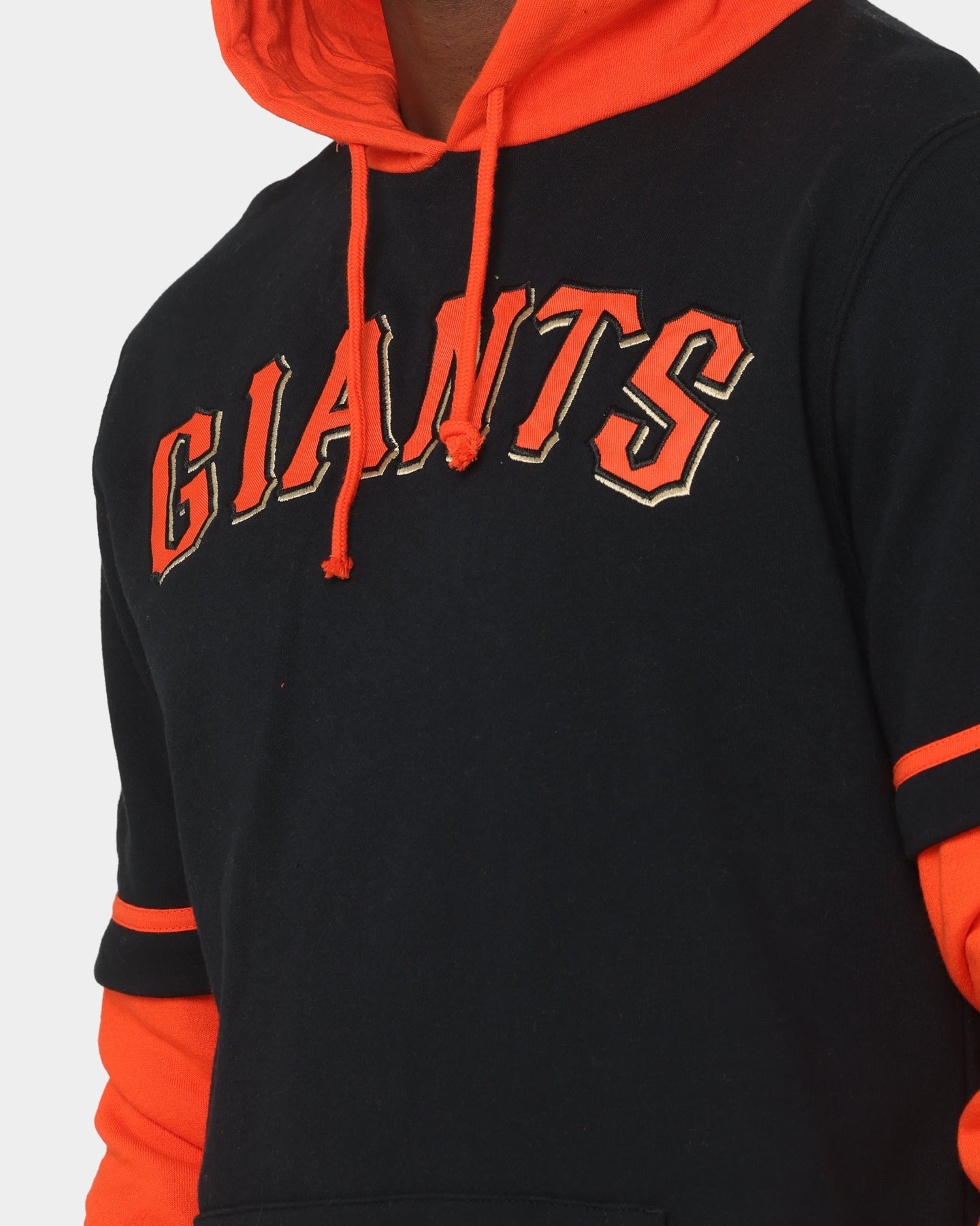 47 Brand San Francisco Giants Shortstop Hoodie - Jet Black - Men's Baseball Fan Apparel for Game Day & Casual Wear