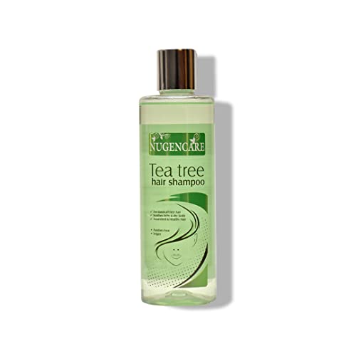 Tea Tree Oil Anti Dandruff Shampoo for Itchy Scalp - Soothes Dryness & Irritation with Natural Tea Tree Extract - Gentle Flake Removal & Scalp Care Treatment - Ideal for Daily Use & Sensitive Scalp (1 Pack)