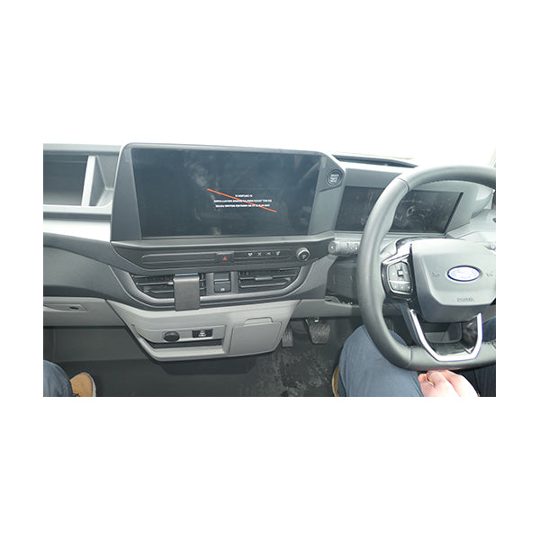 ClicOn No Holes Angled Dash Mount for Ford Transit Custom 2024 - Secure Phone Holder for Hands-Free Navigation | Perfect for Delivery Drivers & Road Trips