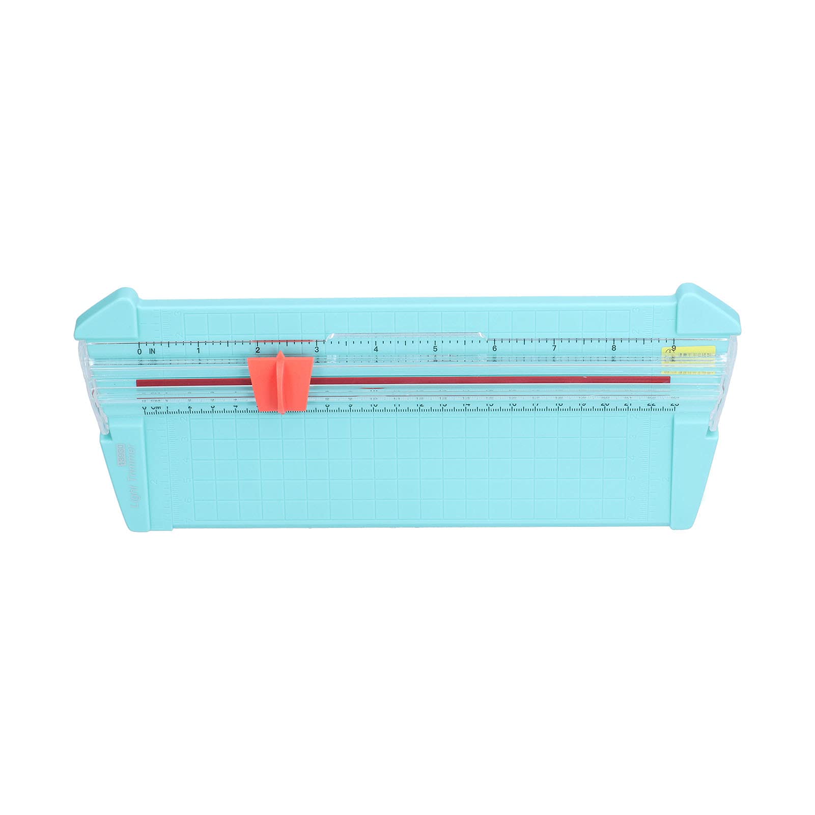 Precision Paper Trimmer & Scrapbooking Tool - Green Craft Paper Cutter for Coupons, Photos, Cards | Accurate Cutting & Positioning | Perfect for DIY Projects, Scrapbooking & Office Use
