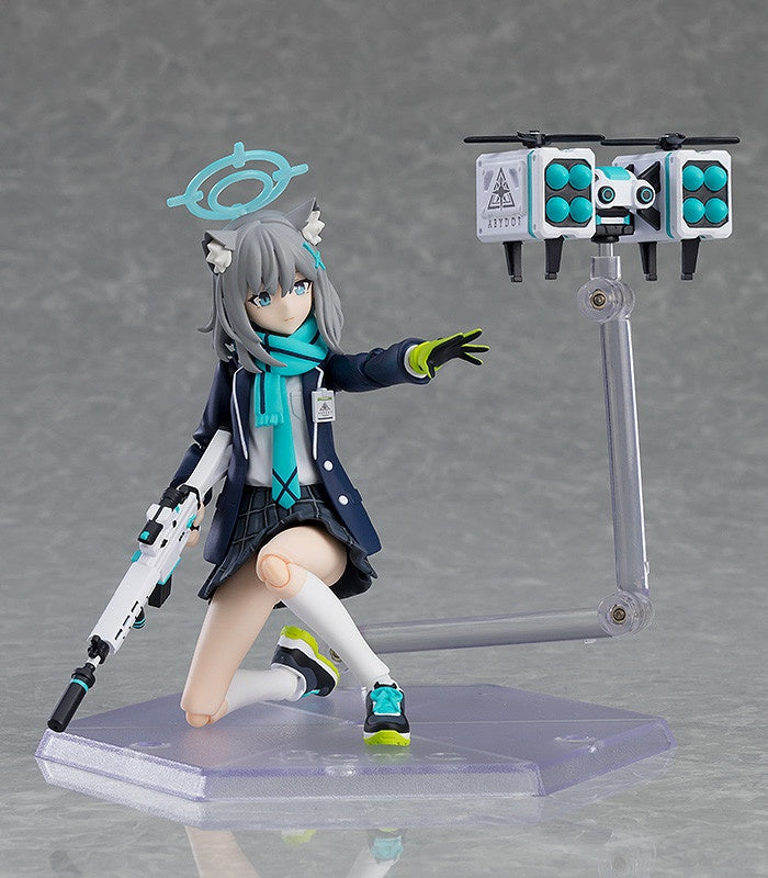 Blue Archive Shiroko Sunaookami Figma #567 Action Figure - Perfect for Anime Collectors, Display, and Cosplay