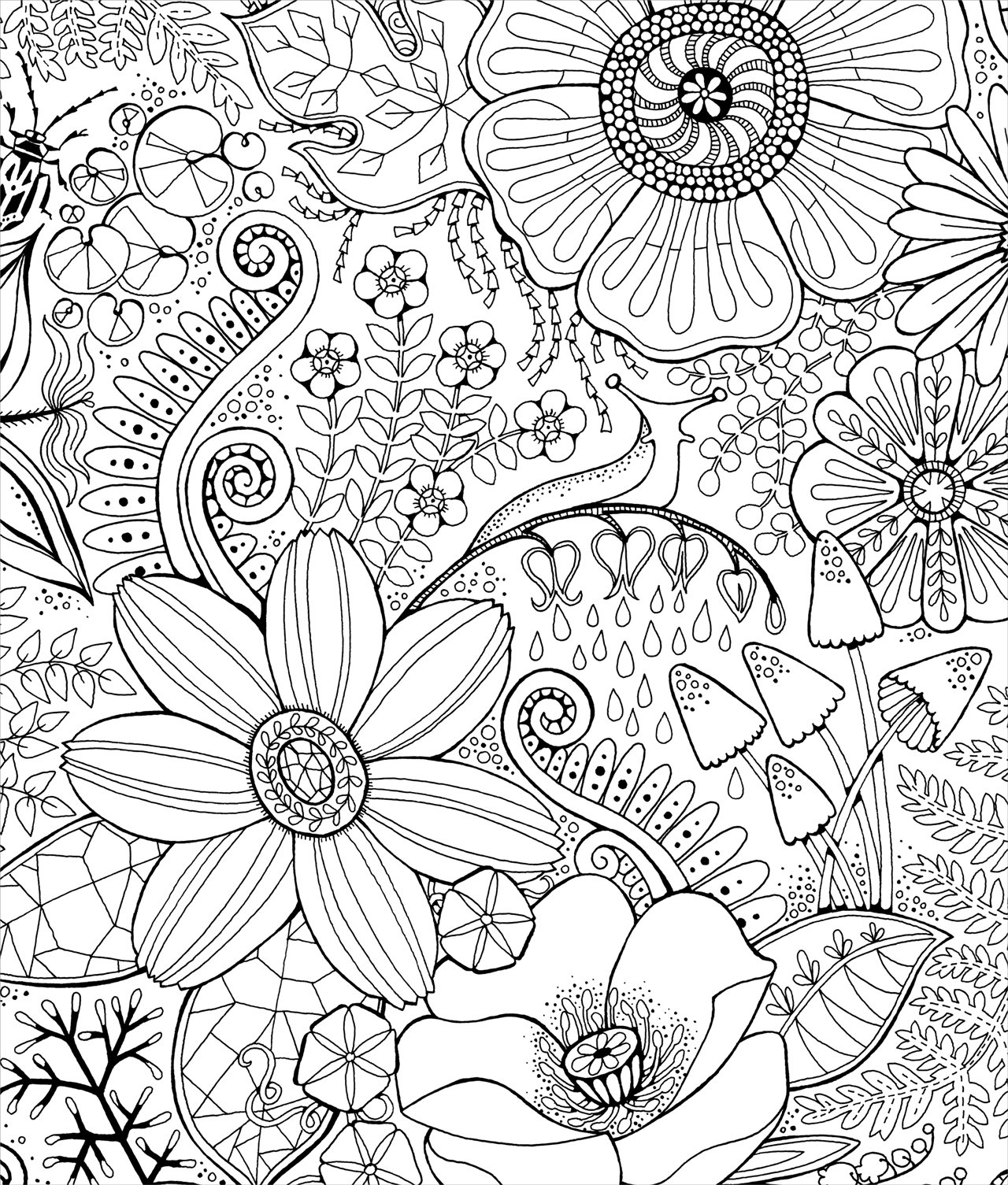 In the Forest - Adult Coloring Book with Beautiful Nature Scenes for Stress Relief & Creativity | Perfect for Relaxation, Art Therapy & Gift Giving
