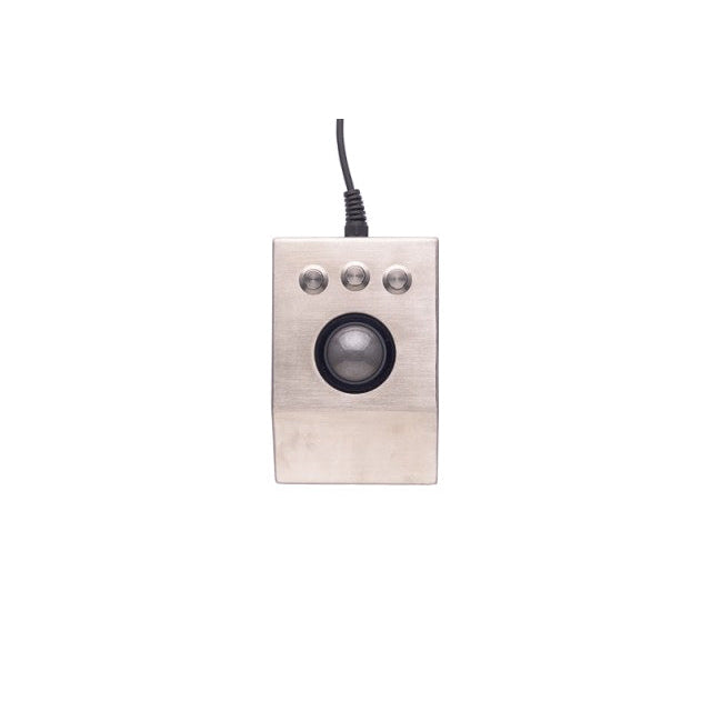 iKey Stainless Steel Optical Trackball - Ergonomic USB Trackball Mouse for CAD, Graphic Design & Gaming - Precision Control for Computers & Laptops