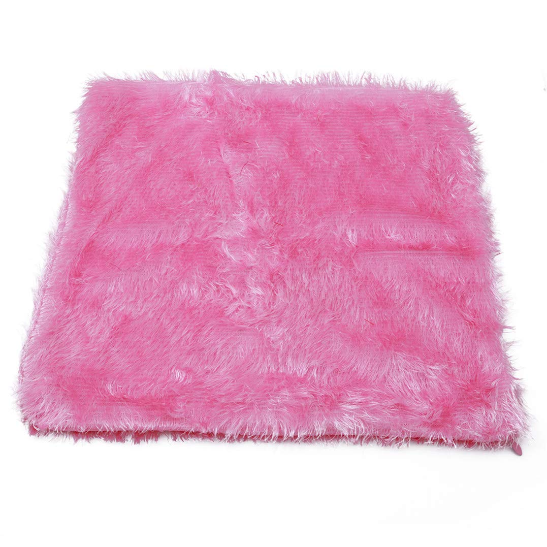Soft Fluffy Faux Fur Pillow Covers for Sofa, Couch, Car & Home Decor - 16x17 Inches (41x44cm) - Perfect for Living Room, Bedroom, Wedding & Cozy Decor