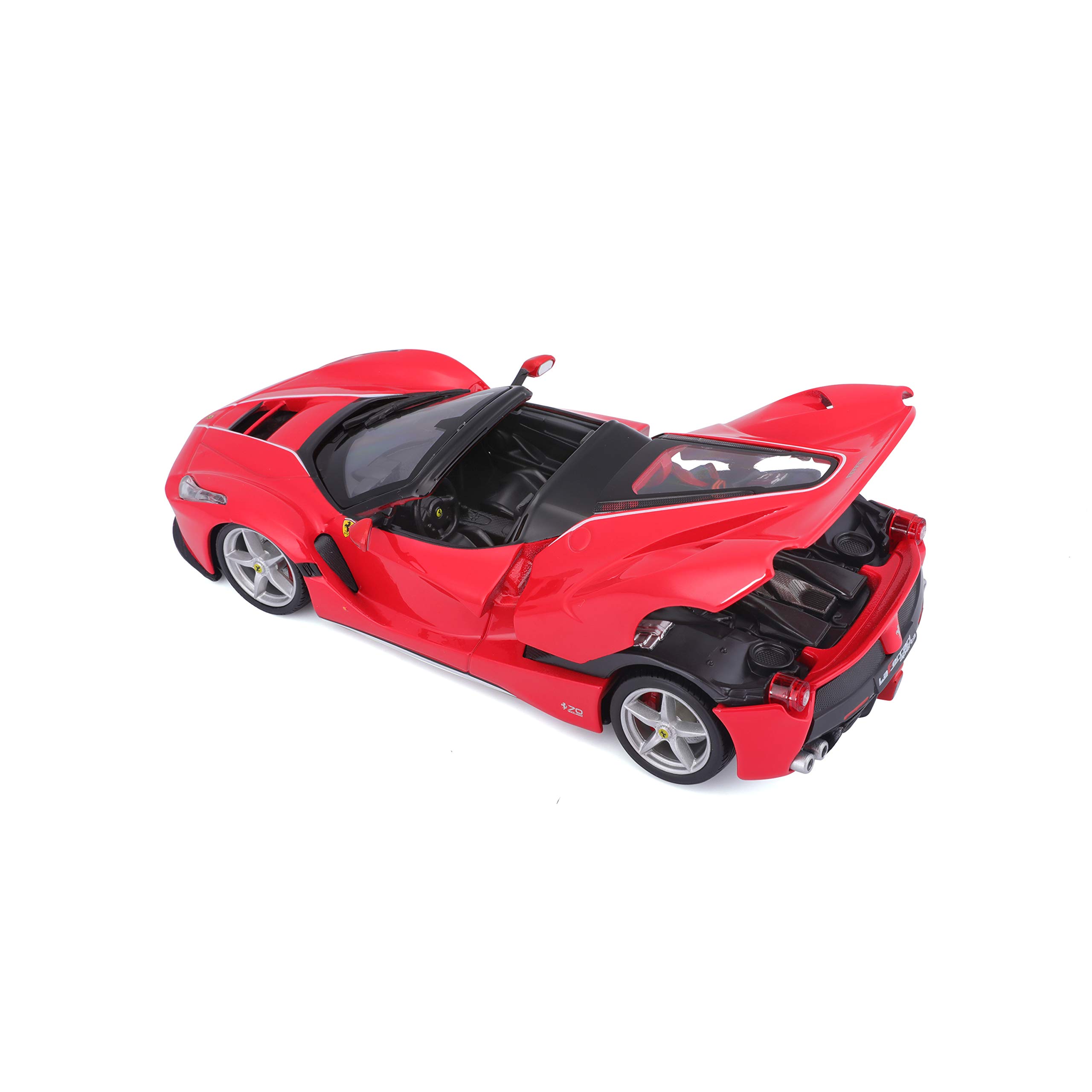 Bburago 1:24 Scale Ferrari LaFerrari Aperta Die Cast Model Car - Collectible Racing Toy for Display & Play - Perfect for Car Enthusiasts & Gift Giving