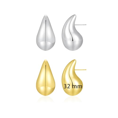 32mm gold&silver