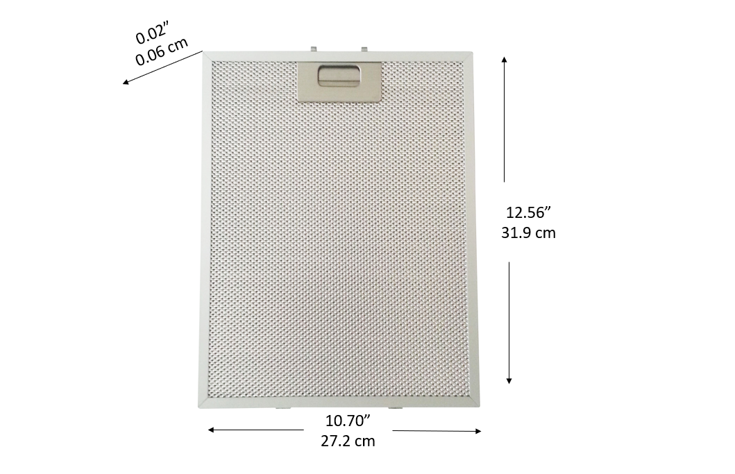36 Inch Aluminum Range Hood Filter for Pyramids - Durable & Easy to Clean for Kitchen Ventilation & Smoke Removal