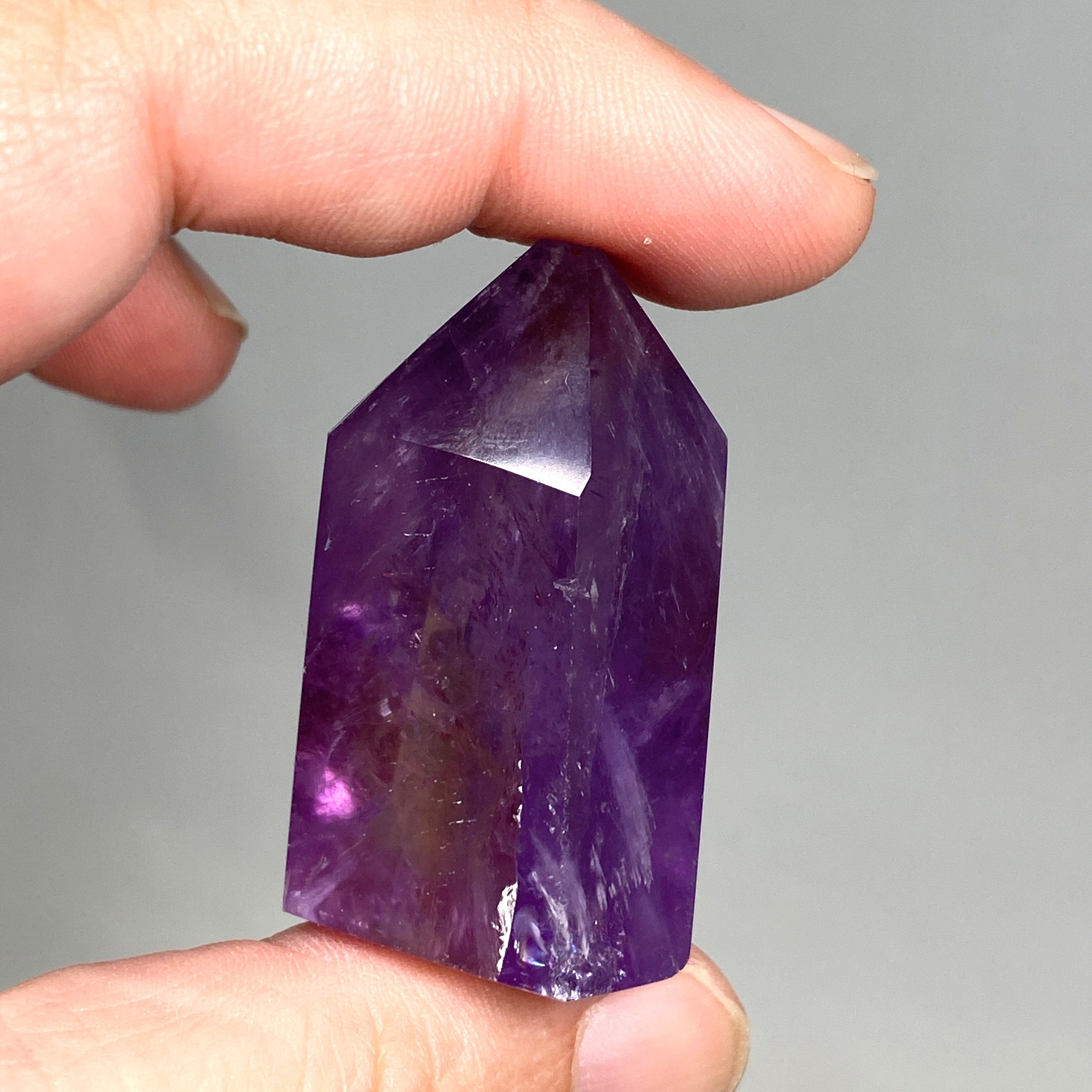 Natural Ametrine Point Crystal - AMTP 01 Healing Stone for Meditation, Energy Work & Spiritual Growth - Perfect for Home Decor, Reiki Practice & Crystal Collection