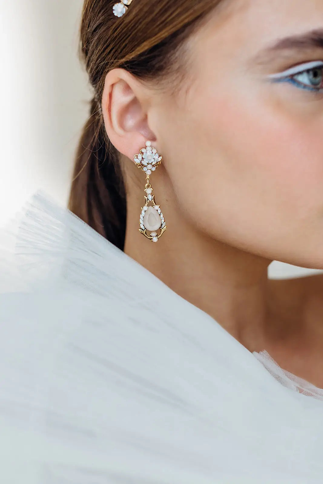 Stylish Mirror Earrings for Women - Trendy Reflective Jewelry for Parties, Weddings & Everyday Wear