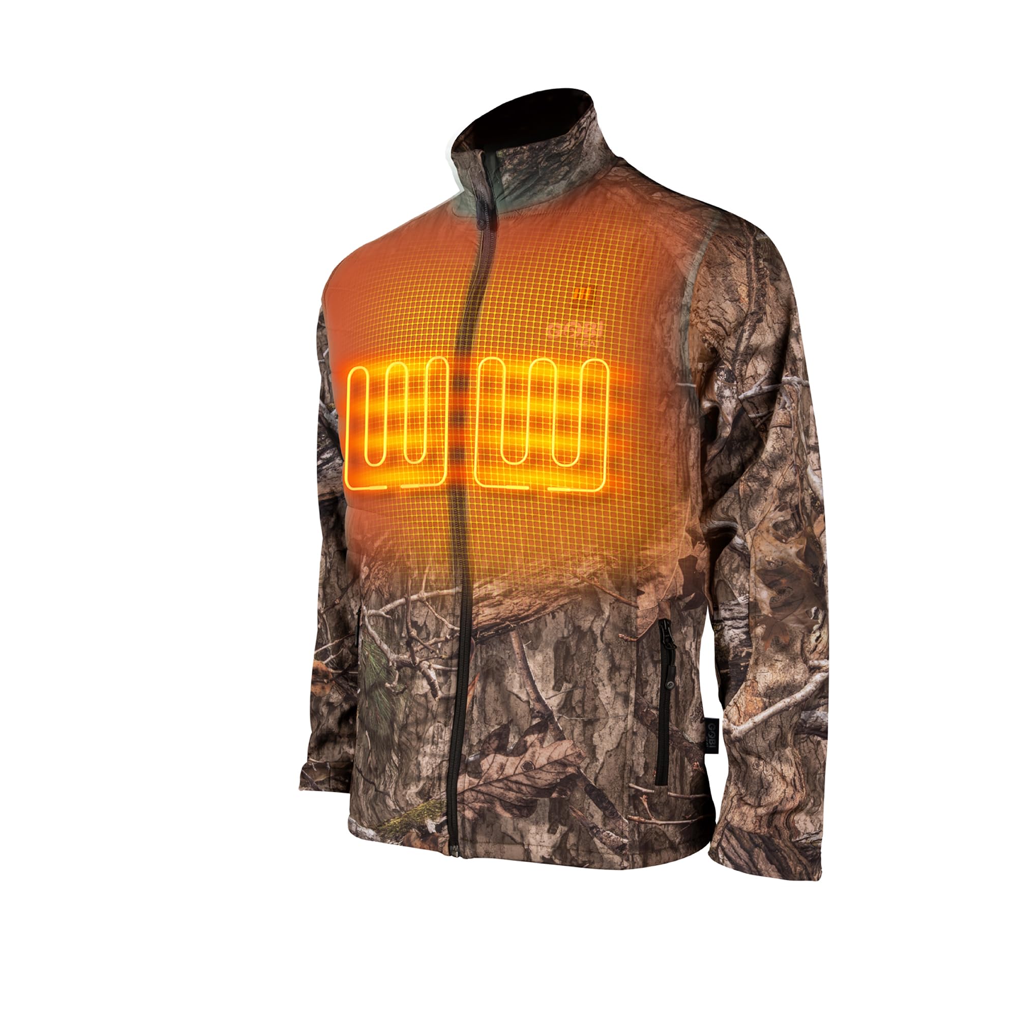 Sahara Men's Heated Hunting Jacket with 10-Hour Battery Life - Rechargeable Electric Winter Coat for Outdoor Activities | Perfect for Hunting, Camping & Cold Weather Adventures