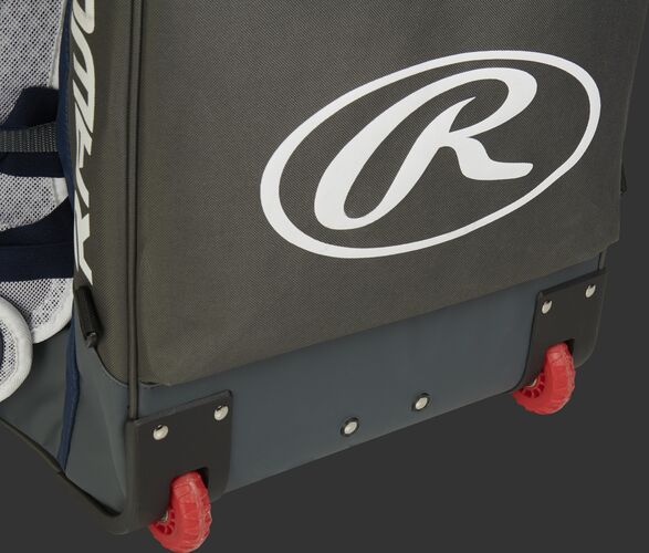 Rawlings R1801 Wheeled Catcher's Backpack - Durable Baseball Gear for Players & Coaches | Perfect for Training, Games & Travel