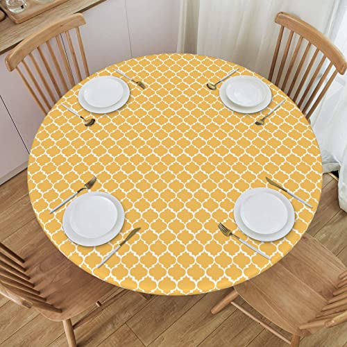 Yellow Moroccan Trellis Pattern