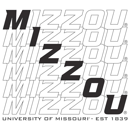 Mizzou Diagonal Echo - White