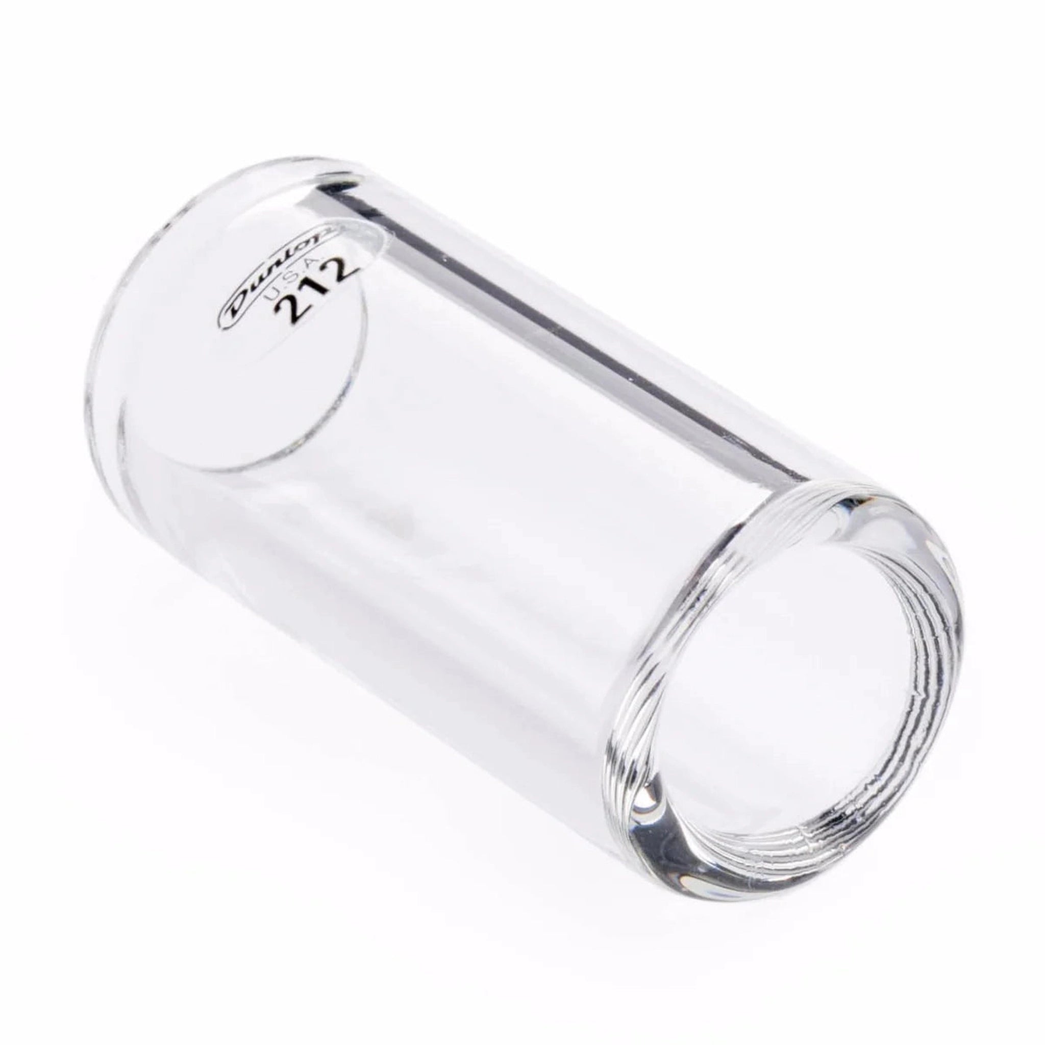 Dunlop J212 Heavy Wall Glass Guitar Slide - Small/Short Size for Blues & Rock Musicians | Perfect for Electric & Acoustic Guitars