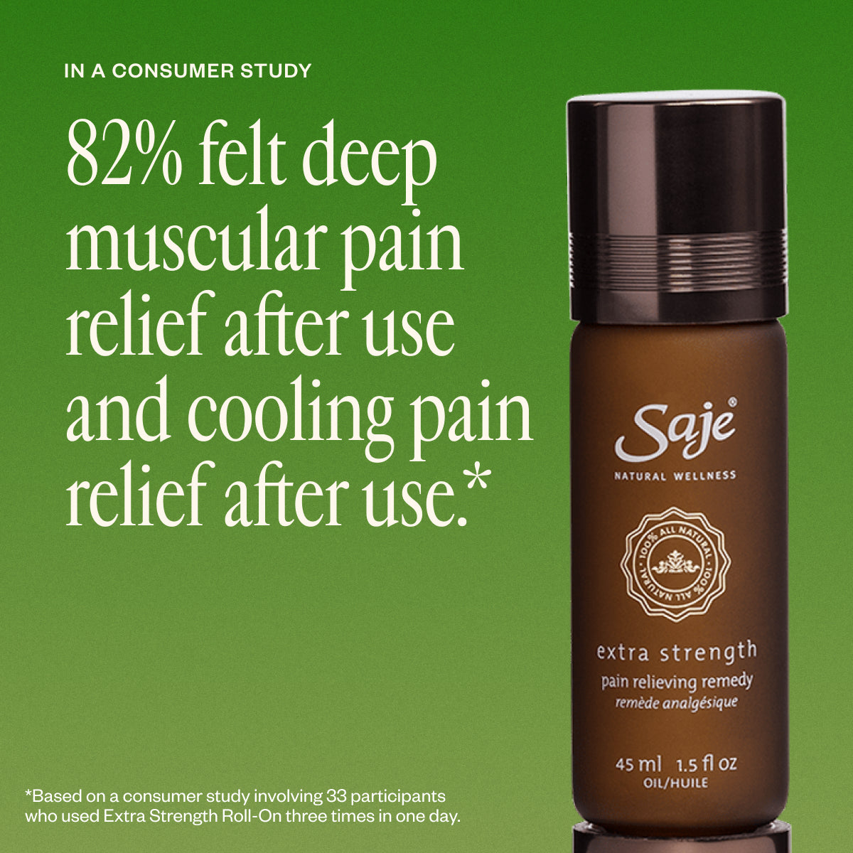Extra Strength Pain Relieving Oil Blend - Fast-Acting Natural Relief for Muscle & Joint Pain - Perfect for Post-Workout Recovery & Arthritis Discomfort