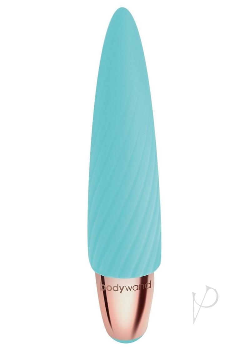 Bodywand Mini Rechargeable Silicone Vibrator - Green Personal Massager for Relaxation & Intimate Pleasure | Perfect for Travel & Home Use