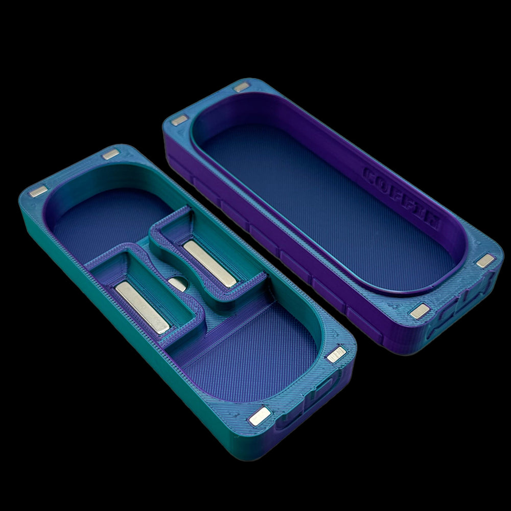 Premium Fingerboard Coffin Case - Durable Skateboard Miniature Storage Box for Tech Decks & Fingerboards - Perfect for Collectors, Skaters & Office Desk Decor