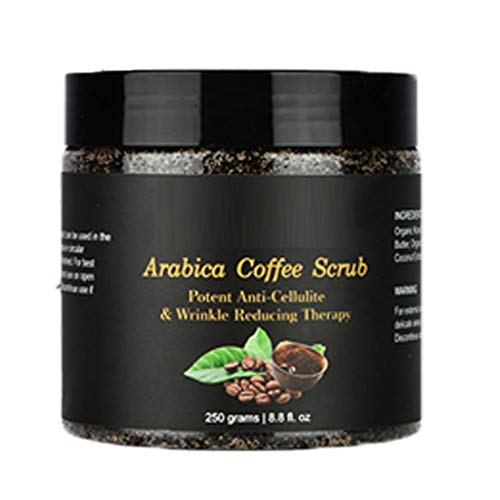 Natural Anti-Cellulite Coffee Body Scrub for Stretch Marks & Skin Care - Exfoliating Foot Scrub for Smooth Skin | Perfect for Post-Workout, Spa Day & At-Home Self Care