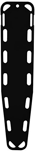 Iron Duck 35850-P Black Spine Transfer Board with Speed Clip Pins - Lightweight Patient Lifting & Medical Transport for Hospitals, EMS, and First Responders