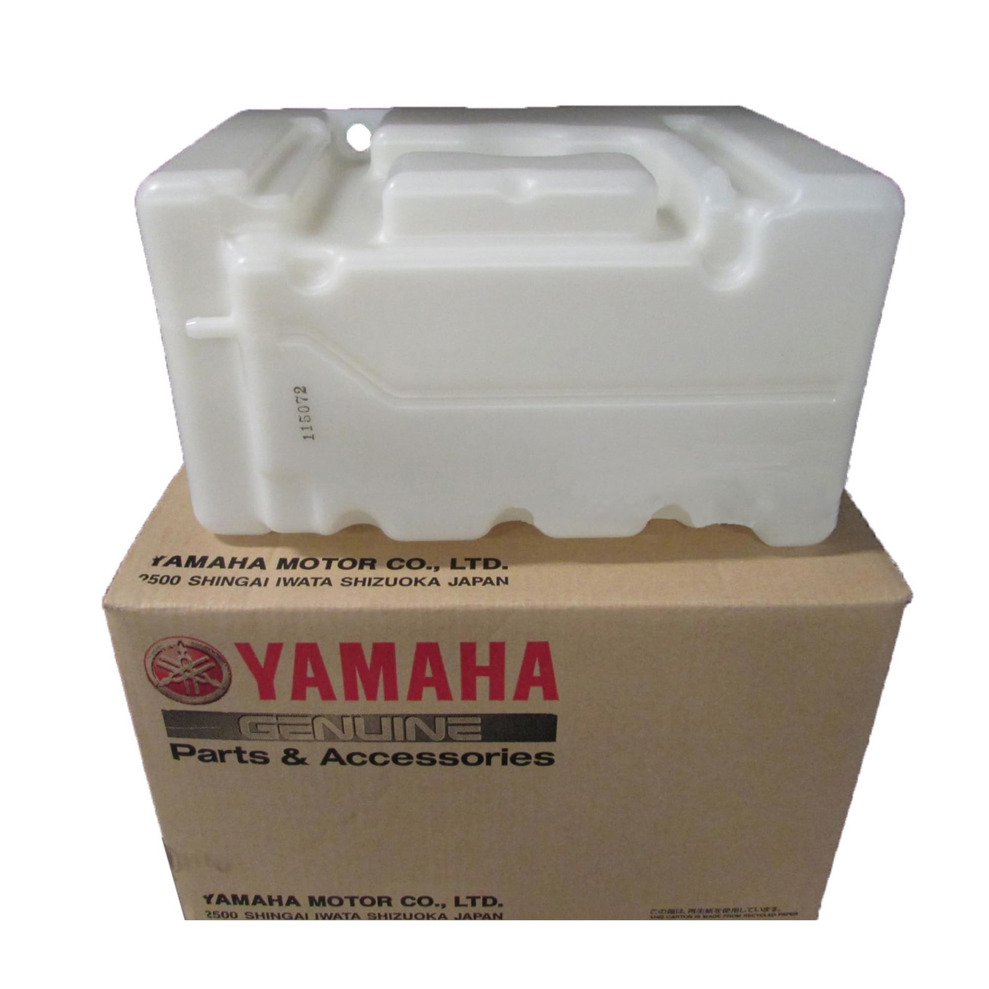 Yamaha 6E5-21733-20-00 10.5L Oil Sub Tank - Replacement Part for Yamaha Motorcycles | Perfect for Oil Storage and Engine Maintenance