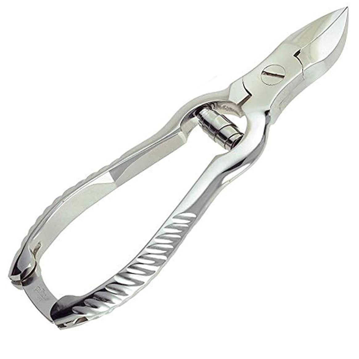 Professional Stainless Steel Nail Pliers - Spring Loaded Manicure Tool for Precise Nail Trimming & Grooming | Perfect for Home Salon, DIY Nail Care & Professional Use