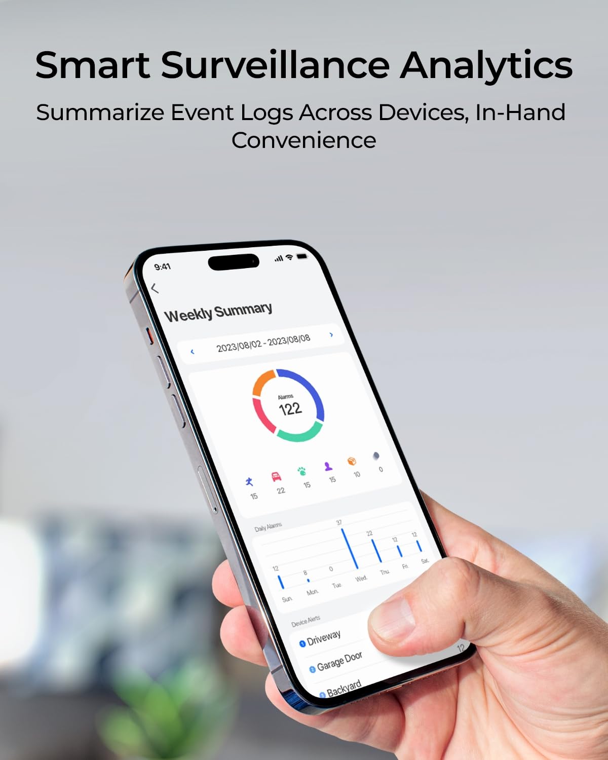 REOLINK Home Hub Pro Security System - 24 Camera Support, 16TB HDD Storage (2TB Included), AES-128 Encryption, 16MP HD Streaming, Wi-Fi 6, 120dB Siren - No Monthly Fees | Home & Business Surveillance Solution for 24/7 Protection